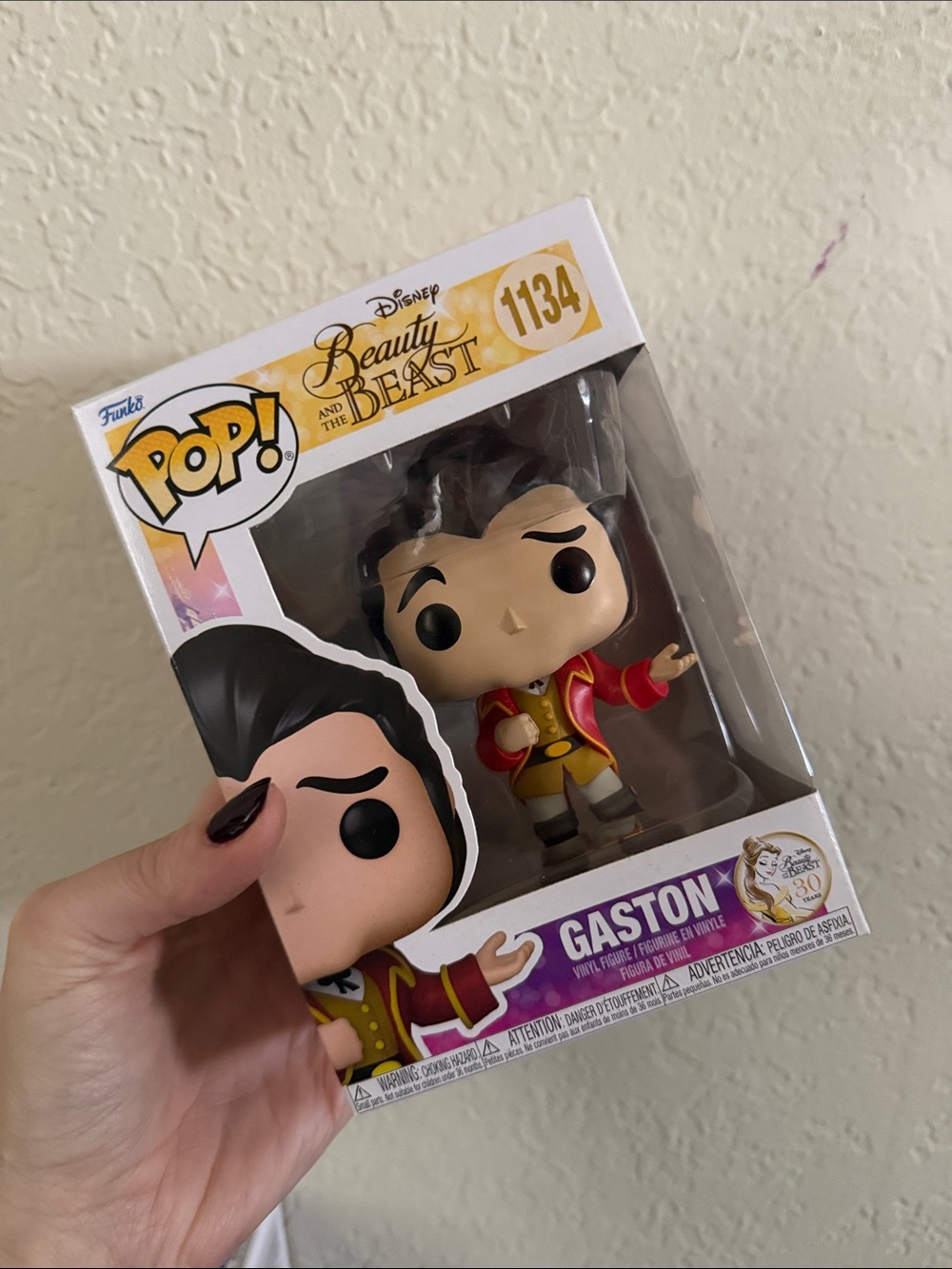 Funko Pop! Gaston Vinyl Figure - beauty and the beast
